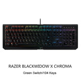 Razer Wired Mechanical Keyboard RGB Backlit BlackWidow Chroma V2