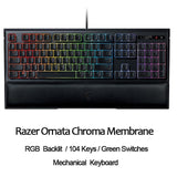 Razer Wired Mechanical Keyboard RGB Backlit BlackWidow Chroma V2