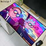 Mairuige Rick and Morty Anime  Gamer Large Mouse Pad Size for 30x80cm and 40x90cm