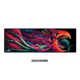 Large Size Gaming Mouse Pad Mat Grande for CS GO Hyper Beast Gamer XL XXL Computer Mousepad Game for Csgo Muismat PC 900x400mm