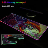 Sovawin 800x300 Big Large LED RGB Lighting Gaming Mousepad XL
