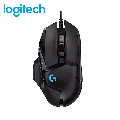 Logitech original G502 HERO High Performance Gaming Mouse 16,000 DPI 11 Customizable Buttons and Onboard Memory G502 RGB upgrade